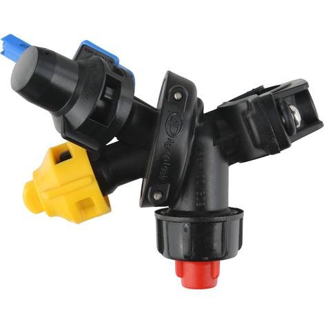 Tête à 3 positions pour pulvérisateur agricole RSM, diamètre 22 mm, 10 mm, 227416 (1/2)