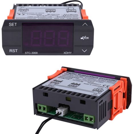STC-3000 220V Digitaler Touch-Temperaturregler mit Sensor (30A) (1/5)