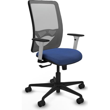 Silla de oficina piqueras y crespo Zulema blanco espuma alta densidad (1/2)