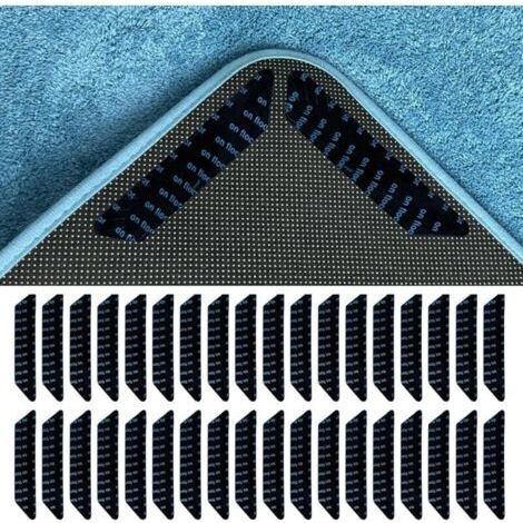 Lot de 36 tapis de carrelage antidérapants, tapis d'escalier antidérapants à forte adhérence, tapis de douche antidérapant, idéal pour les sols en bois et en carrelage. (1/4)