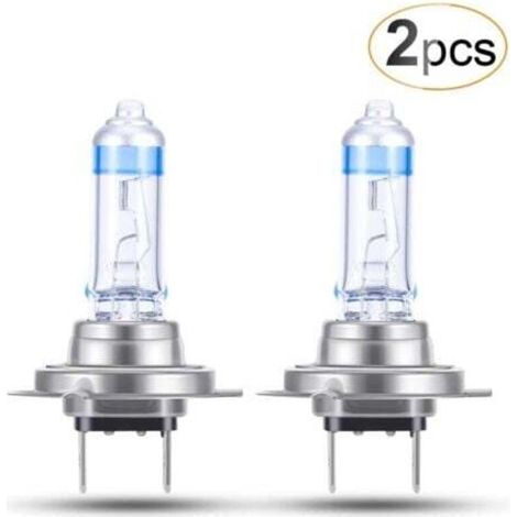 2X H7 Ampoules Xénon 12V 70W Super Brillant, Phares Voiture Ampoules Auto Moto Nouvelle Version Feux de Croisement Lampe Halogène Véhicule