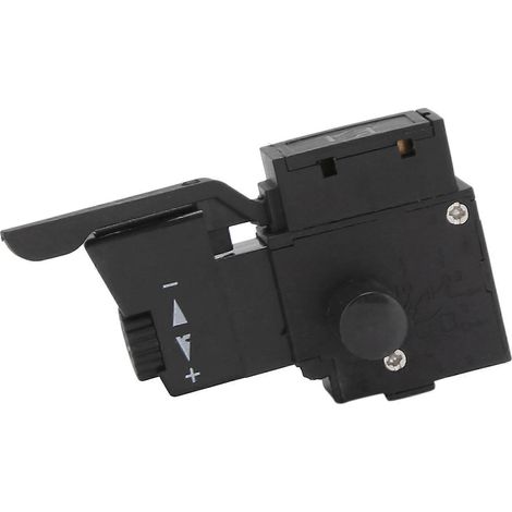 Interrupteur à gâchette SPST FA2-6/1BEK noir avec verrouillage pour outil électrique (1/5)