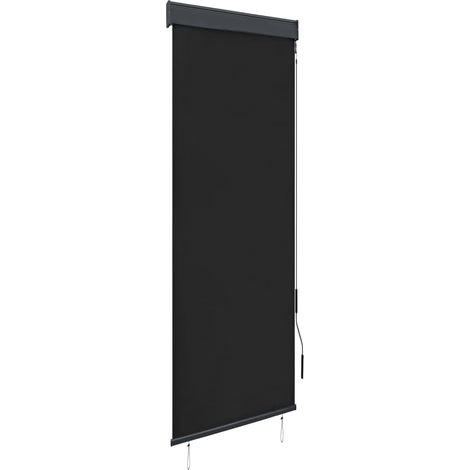 Tenda a Rullo per Esterni 60 x 250 cm con manovella in Tessuto varie colori colore : antracite (1/5)
