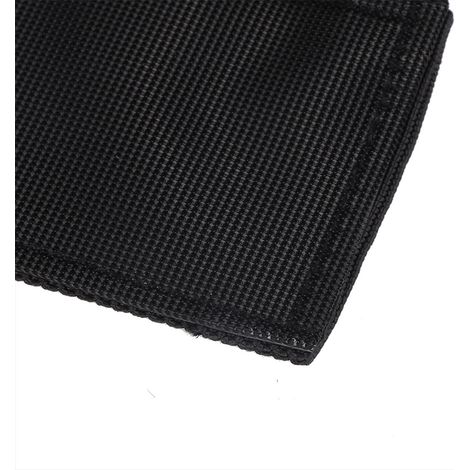 Sac pour rangement siège auto [Organiseur de coffre] Kit 2pcs en coton noir (40x25cm) - Retenue pour téléphone et bouteille (1/5)