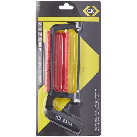 C.K T0837 Seghetto ad arco a mano per metallo 260 mm (1/4)