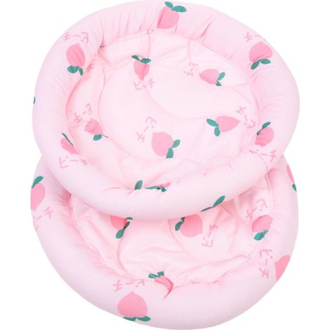 2pièces Tapis Rafraîchissant pour Cage de Hamster ou Lapin Lot de Soie Glacée Respirant et Confortable pour Animaux de Compagnie (1/5)