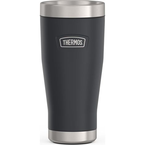 Gobelet isotherme en acier inoxydable 0,47 l Gris foncé/graphite mat 470 ml Passe au lave-vaisselle Entièrement étanche Sans BPA (1/5)