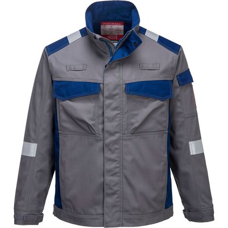 Veste Bizflame Ultra Bicolore Couleur : Gris Taille Xxxl - Portwest (1/2)