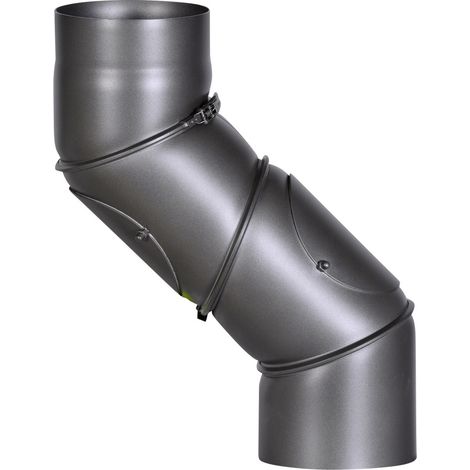 Universalbogen,verstellbar 150 mm/dunkelgrau lack. 4tlg.