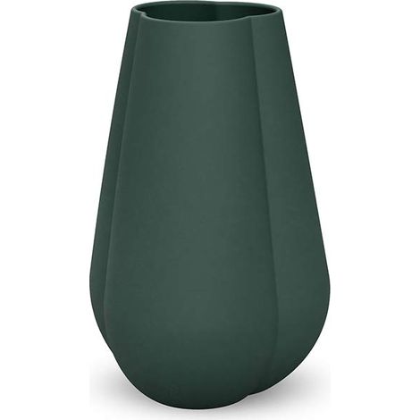 Vase Vert foncé en céramique, 11 cm, 7 cm (1/2)