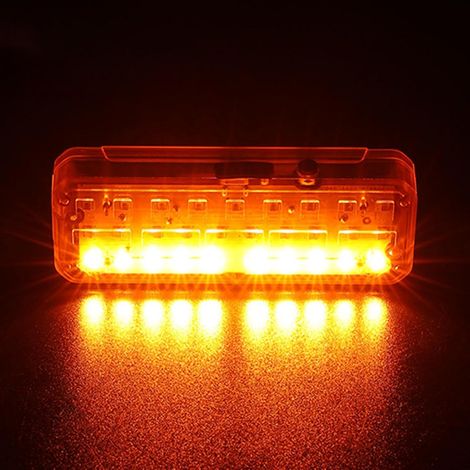 Lumière d'avertissement LED pour moto, de cyclisme nuit – Étanche (1/5)