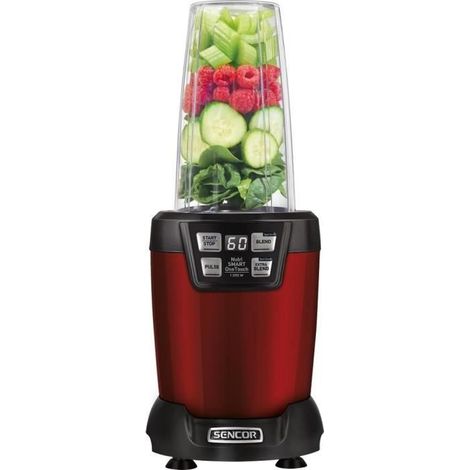 Sencor SNB 6601RD Smoothie Mixer Rot 1200W (1/5)