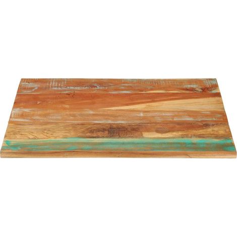 Maison Exclusive - Piano Tavolo Rettangolare 70x80 cm 25-27 mm Legno di Recupero