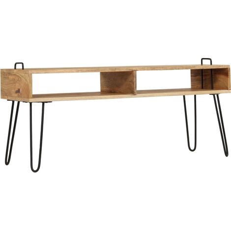 Maison Exclusive - TV-Tisch Massivholz Mango 110x35x45 cm