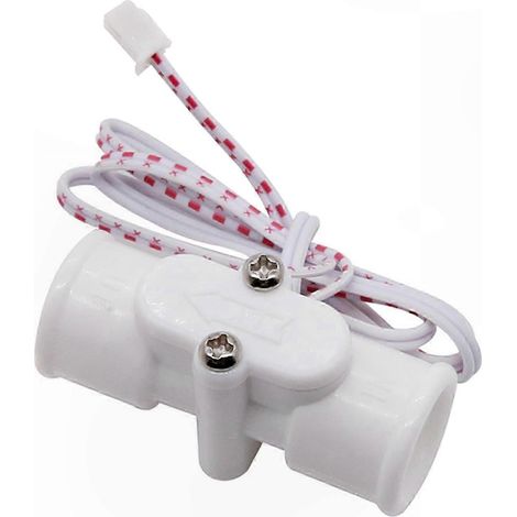 Capteur de débit d'eau en plastique durable avec filetage G1/4 pour distributeurs et purificateurs d'eau (1/5)