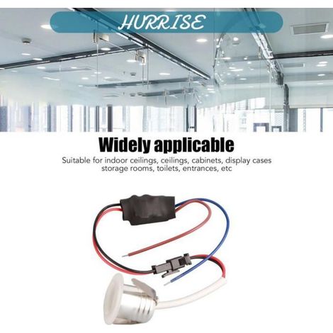 Spot Encastré LED - 6000K - Pour Sol et Plafond - Ouverture 25 mm - Aluminium Acrylique - 1 Unité (1/5)