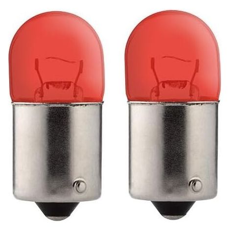 2x Ampoule ROUGE 24V BA15S 10W camion fourgon voiture tracteur véhicule agricole