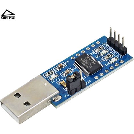 Der FT232 ist ein hochwertiger eingebetteter FT232RL USB-RS232 Schnittstellenkonverter-Chip, der als USB-zu-TTL-Modul dient. (1/4)