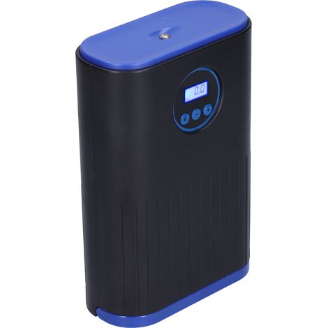 Gonfleur de pneus numérique 12V 120W avec lampe LED, universel pour vélo, moto, camion et bouée de piscine (1/5)