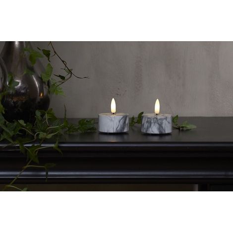 Lampada riscaldante a led in marmo confezione da 2 con timer