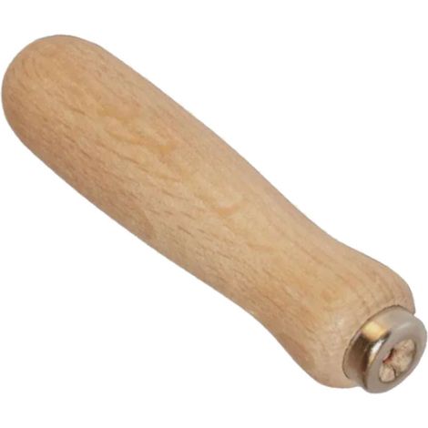 Manche de lime longueur 100mm en bois outillage à main pour lime de longueur 100 à 113mm
