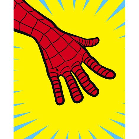 Poster d'Art - La Main De Spider Man - 30 x 40 cm (1/3)