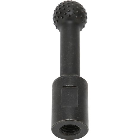Meule rotative sphérique burin acier au chrome-vanadium pour gravure bois métal meuleuse 115 125 filetage 14mm noir 1 pc (1/5)