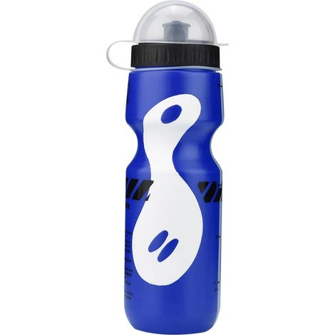Bouteille d'eau de 650 ml avec porte-bidon pour vélo de montagne (bleu) (1/5)