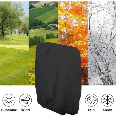 Housse de Protection pour Chaise Longue Pliante,Housse Relax Jardin pour Fauteuil Relax,Housse Relax Jardin Oxford pour Fauteuil Relax,Anti-poussière,Imperméable,Anti-UV (207134cm) (1/4)