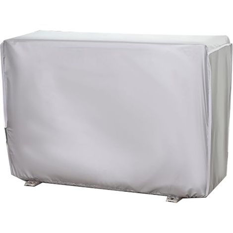 Cache Climatiseur Exterieur Housse Climatiseur Extérieur Anti Poussière Anti Neige Imperméable Résistant Au Soleil (Petit) (1/5)