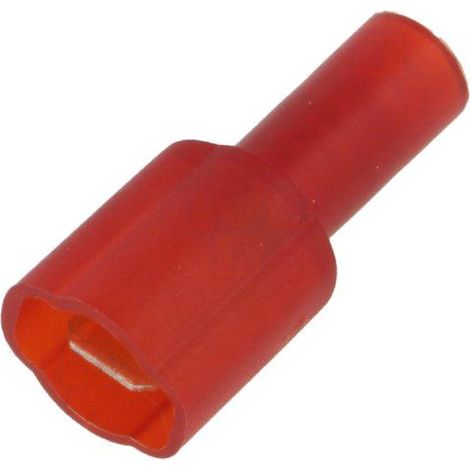 Connecteur plat 4.8mm 0.5mm male rouge
