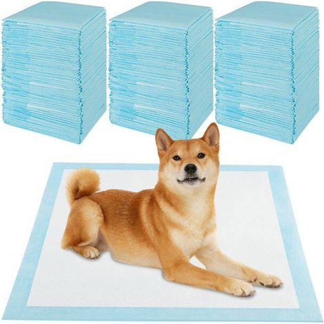 76 x 76 cm, 150 alèses éducatrices pour chien, absorption rapide pour l'apprentissage du chiot (1/5)