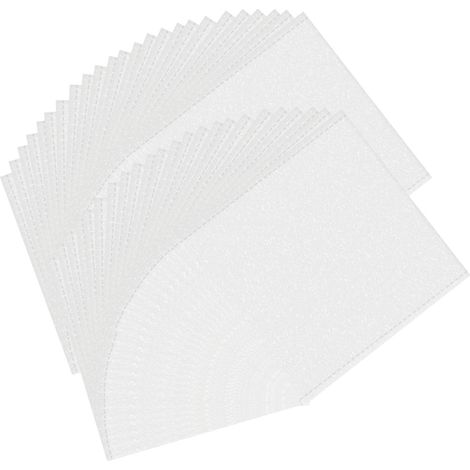 Packung mit 100 multifunktionalen Pflanzsäcken aus atmungsaktivem Vliesstoff, ideal für Obst, Gemüse und Blumen. (1/2)