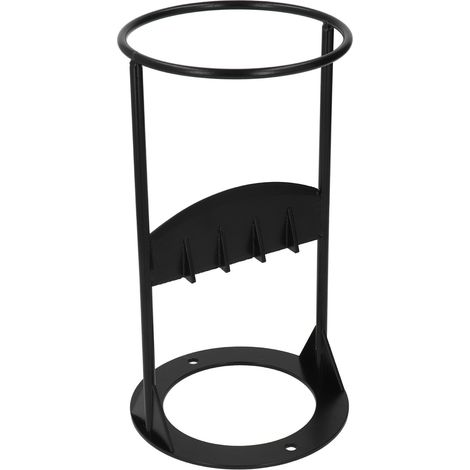 Robuster, manueller Holzspalter, XL-Größe, schwarz, Mini-Holzspalter für Camping, sicheres und kompaktes Schneidwerkzeug, einfaches Spalten im Freien. (1/5)