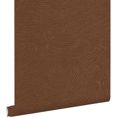 papier peint 3D motif nuages terracotta  - ESTAhome (1/5)