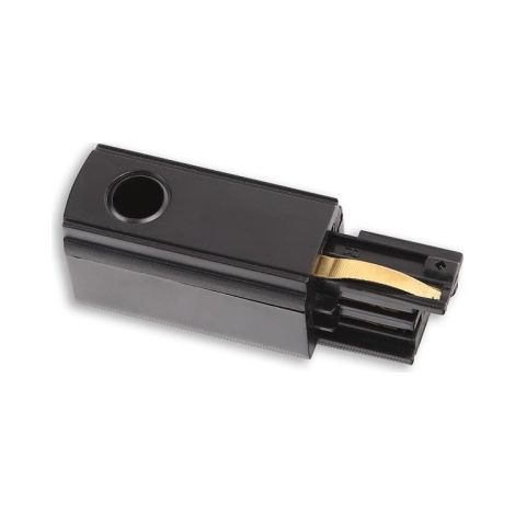 Terminale alimentazione binario sinistro nero Maxlight 3F 3C
