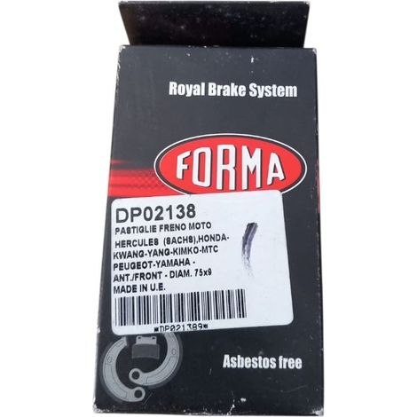 Pastigle freno moto per yamaha-peugot (1/4)