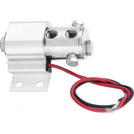 Hydraulisches Feststellbremsleitungs-Verriegelungsset OS00275SRX01E006 für Ford Mustang, verstärkte Ausführung, 1/8-27 NPT-Gewinde, silber, Reifensicherung (1/5)
