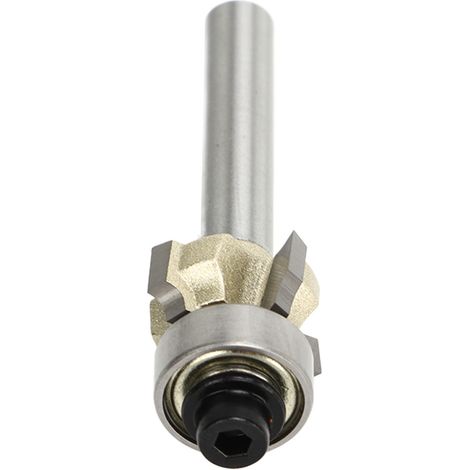 Fraise à arrondir les bords 4 tailles queue 6,35 mm acier tungstène carbure pour MDF profil bord meuble (1/5)