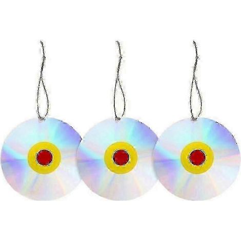 CD répulsif pour oiseaux, répulsif laser double face réfléchissant (1/5)