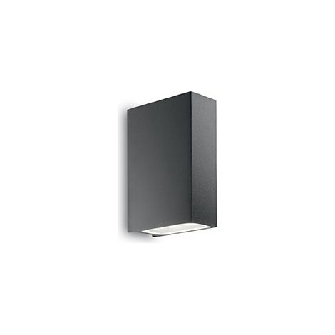 Ideal Lux Tetris-2 - Applique Murale Extérieure Up Down à 2 Lumières Anthracite IP44, G9 (1/2)