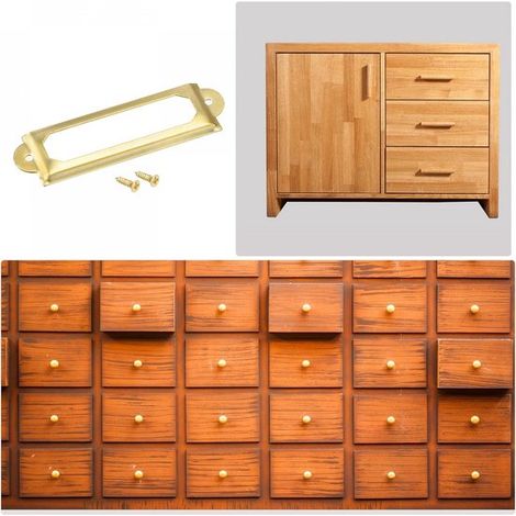 30 unidades，portatarjetas metálicos，marco para tarjetas de visita，portatarjetas para cajones，portatarjetas para muebles，6017 mm，dorado (1/4)