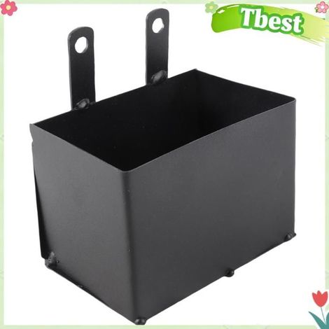 Étui de Transport de Batterie de Moto, Support de Boîte de Rangement en Métal Antirouille Noir pour ATV Dirt Bike (1/4)
