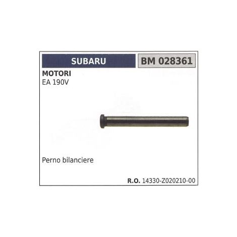 Perno bilanciere SUBARU motore a 4 tempi EA 190V 028361