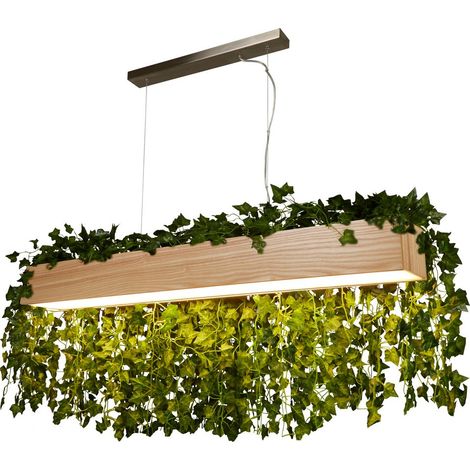 Searchlight Ash Barra LED Soffitto Soffitto Pendente Legno (1/5)