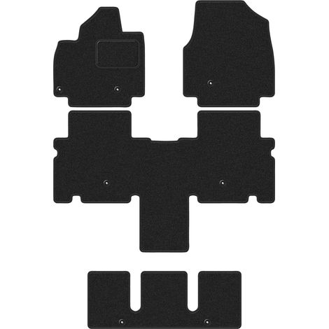 Tapis de sol en velours pour : Kia EV9 crossover 7 places (2023-) anthracite (1/5)