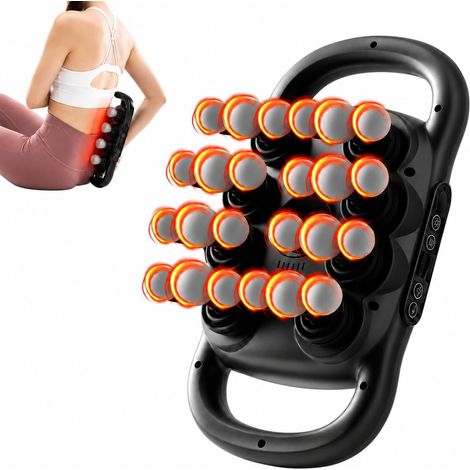 Pistolet de massage à 24 têtes, appareil de massage des tissus profonds (1/5)
