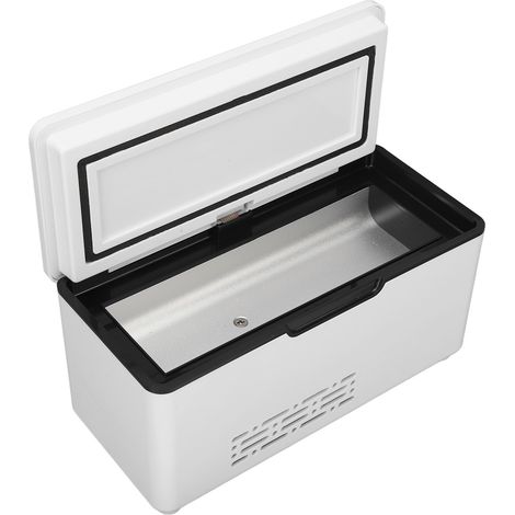 Boîte réfrigérée à insuline rechargeable 10600mAh, glacière portable à température constante pour voiture, médicaments et vaccins, coffret froid. (1/5)
