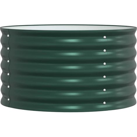 Maison Exclusive - Letto Rialzato Verde 80 x 80 x 44 cm Acciaio