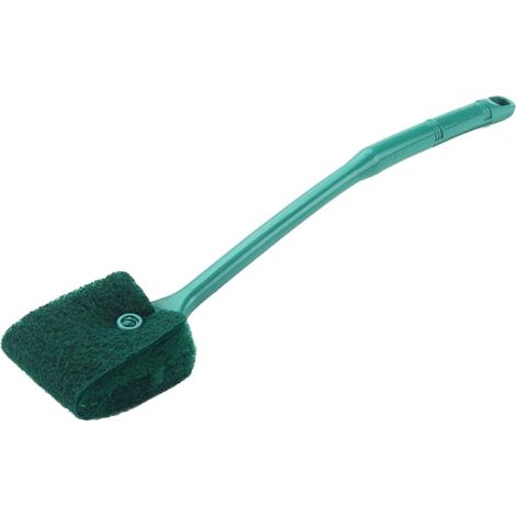 Brosse Nettoyante Aquarium - 40 cm - Pour Vitres d'Aquarium et Surfaces en Verre - En Plastique - Vert - 1 Pièce (1/4)